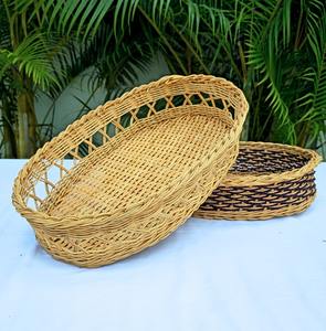 Bandejas Ovaladas de Ratán Ecológicas para Restaurantes, Hoteles y Resorts. - Product Image 6