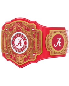 Surtechs International Réplique de ceinture de champion WWE Legacy Alabama Crimson Tide en cuir, taille adulte, objet de collection - Product Image 3