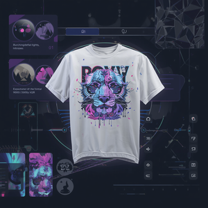 T-shirt coupe ample en coton entièrement personnalisable, style streetwear oversize pour hommes et femmes, avec personnalisation OEM ODM - Product Image 2