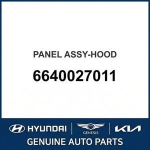 Paneles de Capó Nuevos para Coupe 6640027011 - Product Image 1