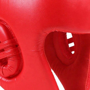 Protector de Cabeza para Artes Marciales, Casco de Boxeo, Protector de Cabeza de Cuero para Entrenamiento de Boxeo - Product Image 4