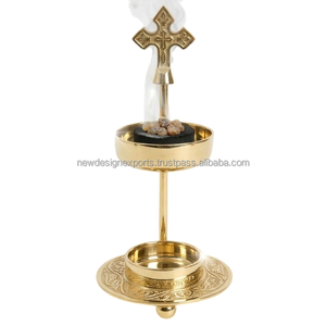 Porte-encens en laiton réglable pour la méditation spirituelle - Product Image 2