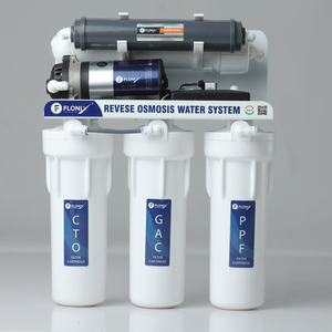 Under Sink <b>Reverse</b> <b>Osmosis</b> Water <b>System</b> 5 Stages TDS Monitoring 10 25 35 LPH Flow Rate 24W Electric Water Purifier Plastic - Product Image 1
