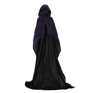 Decorazione di Halloween da 1,8 m a grandezza naturale: Animatronico Grim Reaper con catena, attivabile dal suono, per esterni, con suono spaventoso - Product Image 4