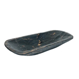 Wooden Bowl Carved Wabi Sabi Style Uncoated For Food Serving Home <b>Decor</b> Home <b>Decor</b> Uncoated Craft Home <b>Decor</b> - Product Image 1