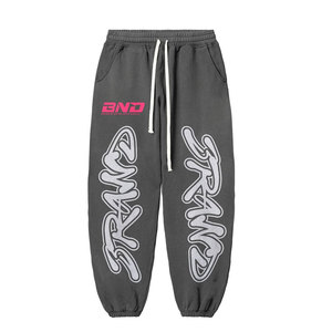 Nouvel Arrivage Survêtement Homme Style Urbain Effet Délavé au Soleil Coupe Ample Strass Délavage Acide Ensemble 2 Pièces à Capuche et Pantalon Empilé - Product Image 5