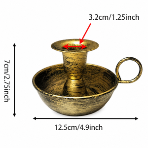 Porte-bougie en métal en forme de tasse à thé, style européen, bougeoir créatif, ornement de table pour mariage, dîner romantique, décoration de la maison - Product Image 2