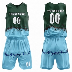 Uniformes de Baloncesto Sublimados Personalizados Profesionales, Jersey de Baloncesto de Poliéster Reciclado, Tiempo de Entrega de Muestra de 3 Días - Product Image 1