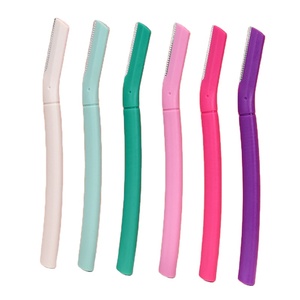 Kit de Depilación Facial Portátil y Plegable para Mujer, Maquinilla de Afeitar para Cejas, Recortador de Vello Facial - Product Image 1