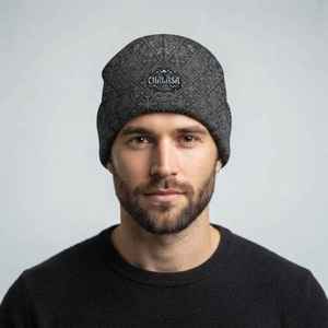 Gorro de Punto Cruzado Retro Unisex Personalizado con Bordado, Protección para las Orejas, Cálido para Invierno, Gorro de Viaje a la Moda, Venta al Por Mayor OEM - Product Image 3