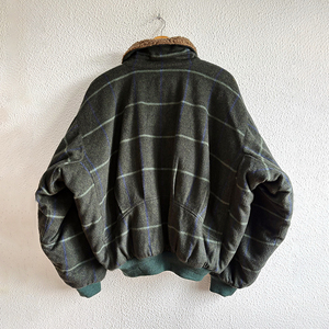 Wholesale Streetwear <b>Flannel</b> Shirt <b>Jacket</b> Long Sleeve Plaid Polyester Lined Breathable - Product Image 2