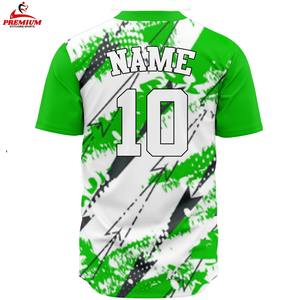 Servicio OEM, Uniforme de Béisbol Personalizado con Logotipo de Equipo, Transpirable, Tallas Grandes, Sublimado, Uniforme de Softbol con Maqueta Gratuita - Product Image 5