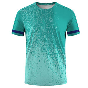 T-shirts unis pas chers 100% polyester, impression personnalisée par sublimation, logo, t-shirt unisexe pour homme, t-shirts de haute qualité - Product Image 3