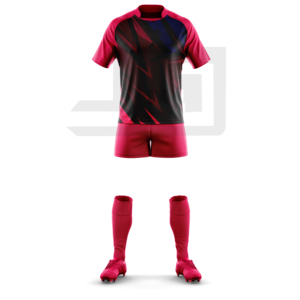 Ensemble de maillot et short de rugby imprimé pour l'entraînement, les matchs de ligue et les compétitions, 100% polyester - Product Image 6