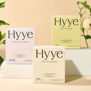 Hyye แผ่นรองขนาดใหญ่แบบบางแผ่นเยื่อธรรมชาติดูดซับที่แข็งแกร่งผลิตภัณฑ์สุขอนามัยสำหรับผู้หญิงประเภทปีกพอดีแบบนุ่ม - Product Image 6