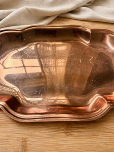 copper tray metal handle copper tray <b>side</b> handles copper tray ring handles copper tray cut handles copper tray sturdy grip - Product Image 5