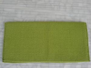 Manta de Silla de Montar de Lana de Nueva Zelanda Verde Sólida, Almohadilla para Caballo Estilo Western, Suave, Transpirable y Duradera, Tela para Silla de Montar Ecuestre - Product Image 5