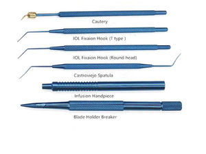Kit Profesional Manual para Cataratas, Instrumentos Oftálmicos Microquirúrgicos, Herramientas de Cirugía de Acero Inoxidable para Faco, Uso Clínico - Product Image 4
