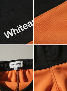 Whiteaura International Men's Unisex <b>Knee</b>-Length Windbreaker Shorts Canvas Fabric Nylon/Cotton Elastic Waist Quick Dry - Product Image 2