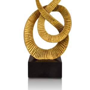 Objetos Decorativos Artísticos de Metal, Esculturas Diseñadas para un Estilo Elegante en el Interior del Hogar y para Realzar la Estética Visual - Product Image 2