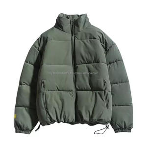 Chaqueta acolchada para hombre de estilo moderno 2025, venta al por mayor, chaquetas de invierno, impermeable, cortavientos, informal, con capucha, chaqueta de talla grande - Product Image 4