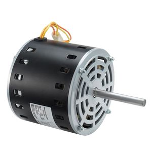 Motore per Ventilatore da Forno 208/230V 1/2HP, 5 Velocità, Rotazione CW/CCW, Telaio 48, Lunghezza Albero 3.4'', Capacità 7.5 F/450V - Product Image 1