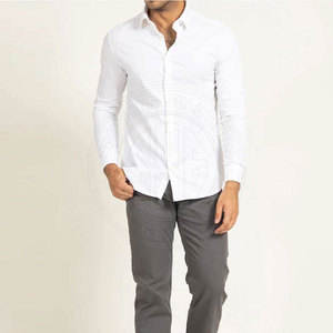 Camisas con Botones, Cómodas para la Oficina, con Tela Suave para Uso Diario - Product Image 5