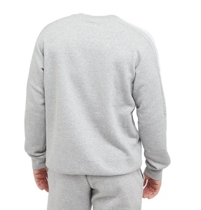 เสื้อสเวตเตอร์โอเวอร์ไซส์ของผู้ชายผ้าคอตตอน100% แถบข้างเสื้อสเวตเชิ้ตตามท้องถนนสำหรับฤดูใบไม้ร่วง - Product Image 3