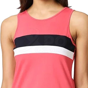 Customized Plus Size Women's Summer Tank <b>Top</b> Knitted Solid Design Cotton/Bamboo Fiber 2024 New Arrival - Product Image 3