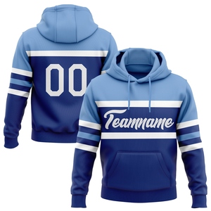 Sweat-shirt à capuche ample pour homme en polyester/coton, nouveau design, dégradé aqua-orange-marine, sur mesure, vente en gros directe - Product Image 4