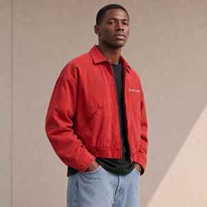 Veste de travail OEM en toile de canard robuste, style vintage Detroit, doublée, pour ouvrier et charpentier, vêtement de travail lourd - Product Image 2