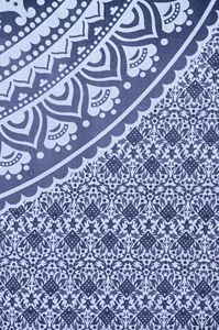 Tapiz personalizado grande, tapiz ombré, mandala indio, arte de pared hippie, colgante de pared bohemio, colcha multiusos. - Product Image 6