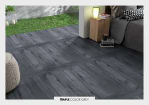 Baldosa de porcelana mate de formato extendido de 20x120 cm, diseñada para soportar una superficie con un ligero relieve y un interior compuesto. - Product Image 5