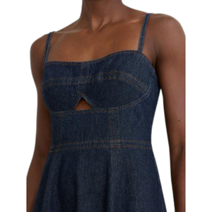 Robe en jean pour femmes, vêtements décontractés en coton, fabrication OEM ODM, vente en gros directe d'usine - Product Image 4