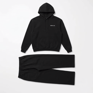 Conjunto Deportivo Personalizado al por Mayor de Alta Calidad para Mujer, Sudadera con Capucha y Pantalones Deportivos de Felpa de Algodón Extra Grandes - Product Image 3