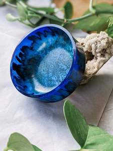 Bol à salade rond en résine de style élégant, fait main et personnalisé pour servir des soupes, des nouilles, du riz, ustensiles de cuisine, produits de haute qualité - Product Image 2