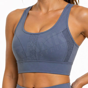 Wholesale <b>Cheap</b> Price New Design Women Sports Bra Seamless Stretchable Comfortable Women Sports Bra - Product Image 5