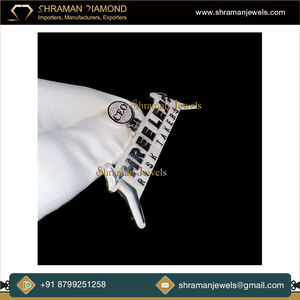 SHRAMAN DIAMOND <b>Custom</b> 925 Sterling Silver <b>Name</b> Letter Pendant Lab Grown Diamond Rhodium Plated Unisex Charm Pendant Birthday - Product Image 6
