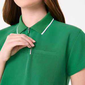 ชุดยูนิฟอร์มพยาบาลพิมพ์โลโก้ตามสั่งสำหรับผู้หญิง ขายดี ชุดสครับกันยับ ขายส่ง ชุดสครับโรงพยาบาล ชุดยูนิฟอร์มแพทย์และพยาบาล - Product Image 5