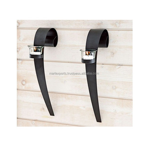 Porte-bougie en fer forgé artisanal au design moderne et luxueux pour la décoration de table, les mariages, les occasions festives et les intérieurs de maison - Product Image 6