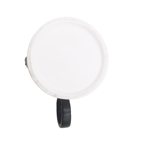 Taza de Agua de Cerámica Moderna Minimalista con Contraste de Color, Taza de Espresso con Estrella y Luna Plateadas en 3D - Product Image 4