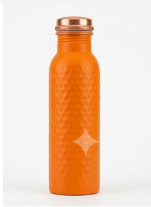 ขวดน้ำขายดีพร้อมฝาทองแดง ดีไซน์มินิมอล พกพาสะดวกสำหรับการเดินทาง - Product Image 2