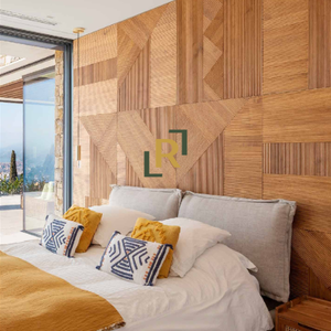 ผนังไม้เทอร์โมอายูสสำหรับตกแต่งภายนอกอาคาร - Product Image 1