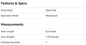 Juego de llaves de pata de gallo autoajustables de Taiwán, tipo agarre, 2 piezas - Product Image 3