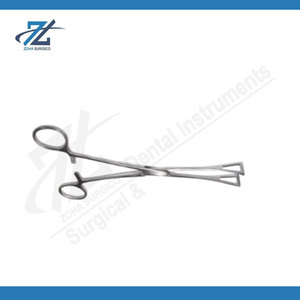 Pinza para Tejidos Duval Pennington de Acero Inoxidable, Pinzas Quirúrgicas Atraumáticas para Cirugía Intestinal y General, Uso Hospitalario - Product Image 2