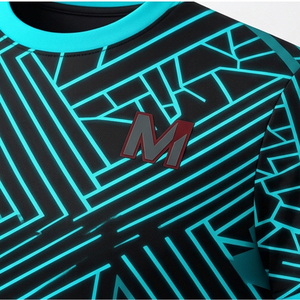 Ensemble d'uniformes de football personnalisables par sublimation, toucher doux, séchage rapide, maillot de football durable, vêtements d'équipe pour tournoi - Product Image 4