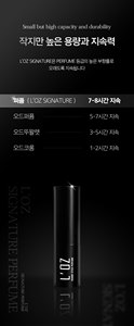 L'OZ Homme Stick Parfum Frais Longue Durée Usage Quotidien pour Hommes Design Moderne Tube Noir - Product Image 4