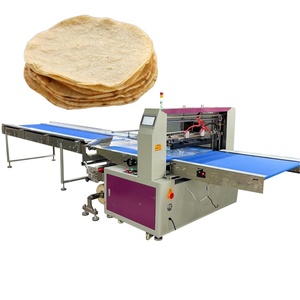 Máquina de Envasado Flow Wrap para Tortillas, Máquina Industrial para Empacar Burritos, Panadería, <span class=keywords><strong>Comida</strong></span> <span class=keywords><strong>Mexicana</strong></span>, Naans - Product Image 1
