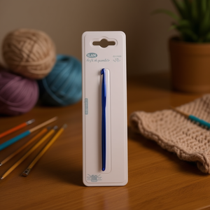 Uncinetto Ilan 6.5mm in alluminio per lavoro a maglia e uncinetto - Product Image 2