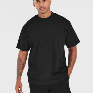 Camisetas de Hombre de Alta Calidad y Peso Pesado, 300 Gramos de Algodón, Diseño Moderno y Holgado con Hombros Caídos, Camiseta de Algodón de 300 Gramos - Product Image 3